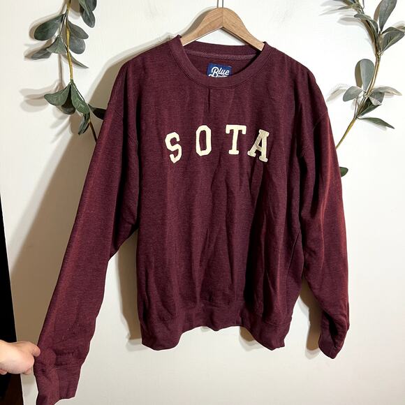 NWOT SOTA Maroon Pullover - Picture 1 of 4
